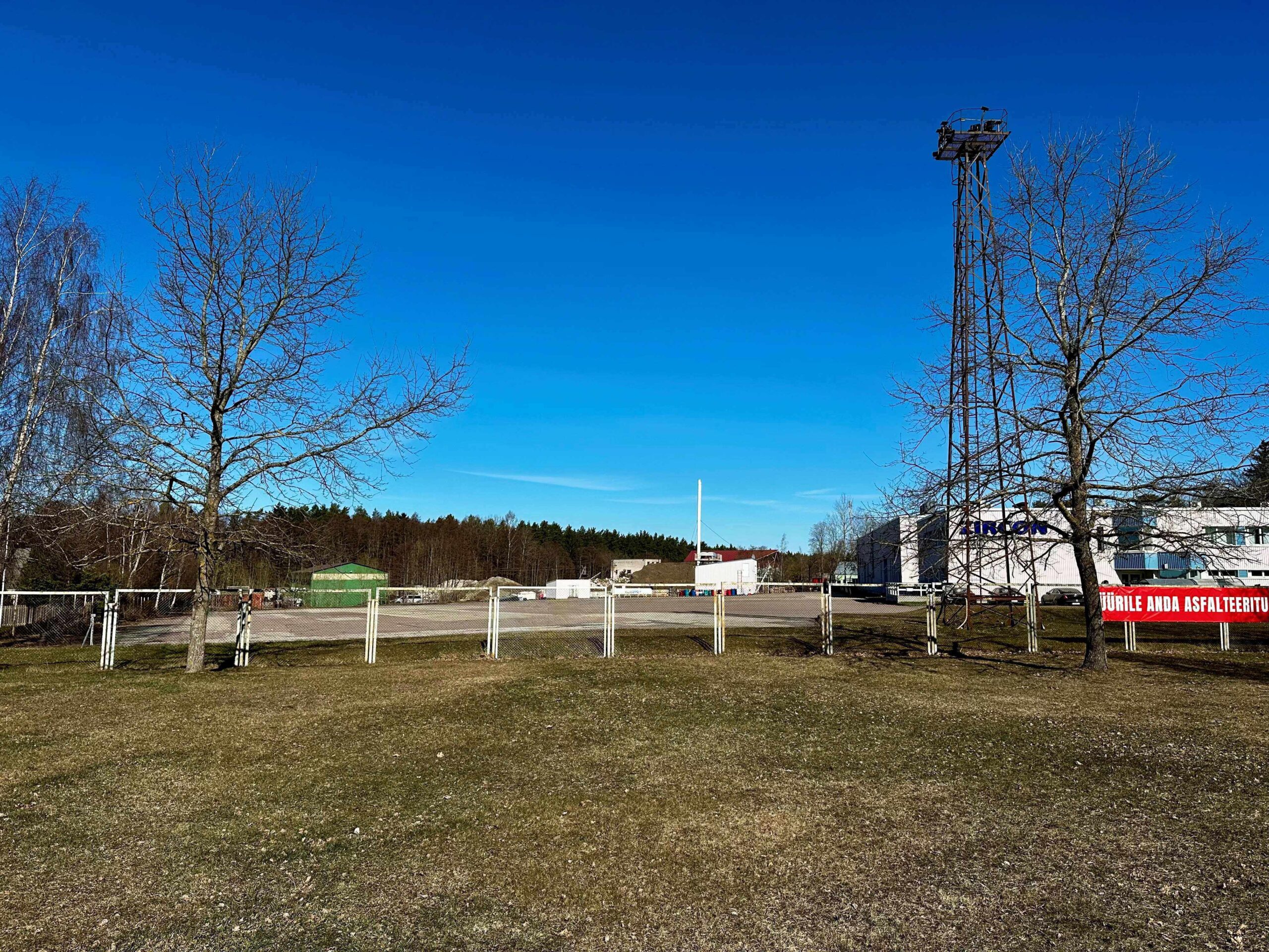 Site view from outside